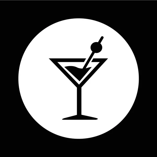 Drinken van drank pictogram — Stockvector