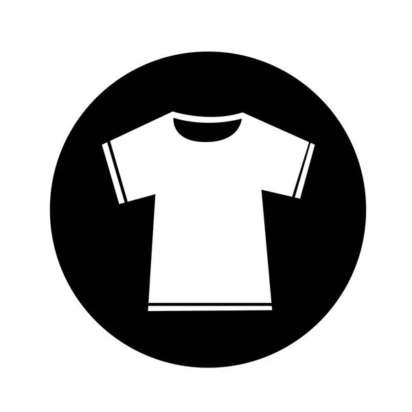 Tshirt pictogram illustratie — Stockvector