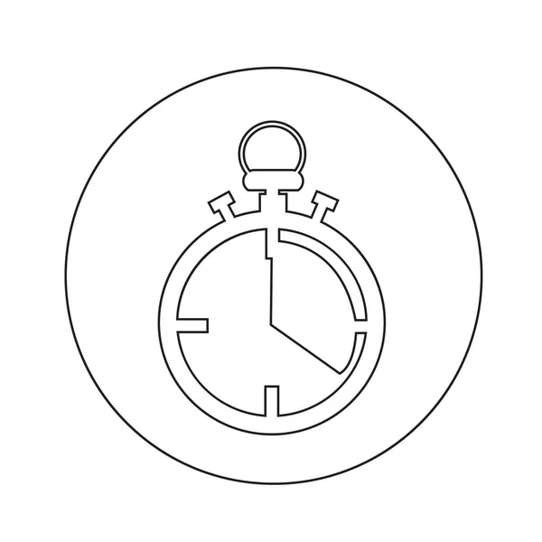 Ilustración del icono del cronómetro — Archivo Imágenes Vectoriales