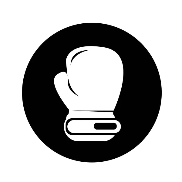Icône de gant de boxe — Image vectorielle
