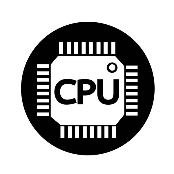 Projeto de ícone de Cpu —  Vetores de Stock