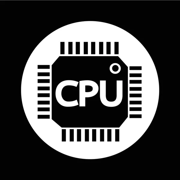Icon дизайн процесора — стоковий вектор