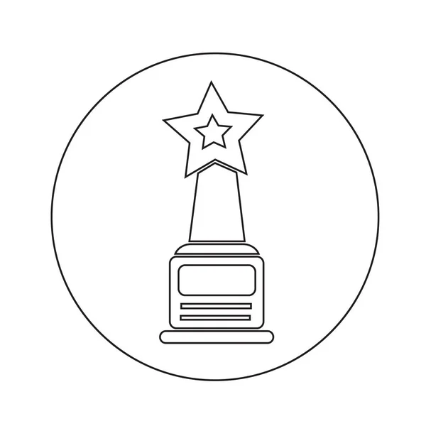 Star award ikony designu — Stockový vektor