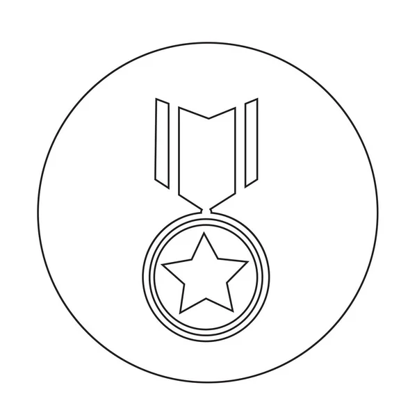 Medal ikona designu — Wektor stockowy