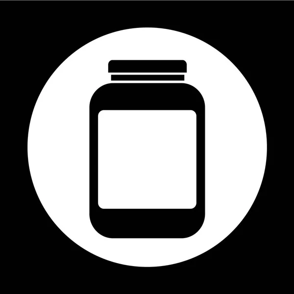 Design de ícone jar — Vetor de Stock