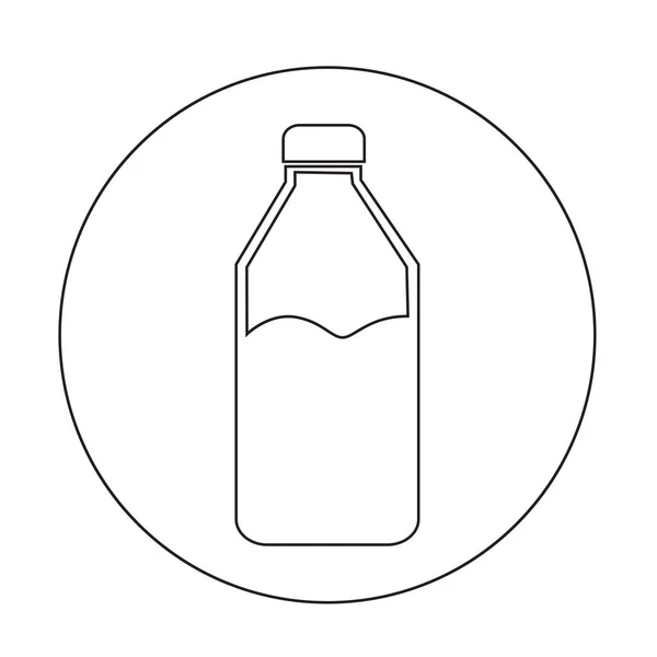 Design de ícone de garrafa de água — Vetor de Stock