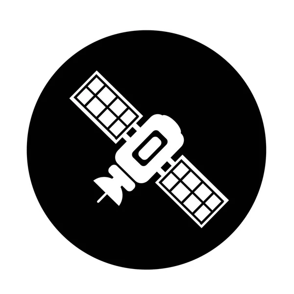 Diseño de icono de satélite — Vector de stock