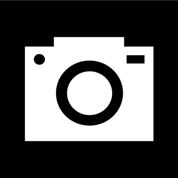 Foto camera pictogram — Stockvector