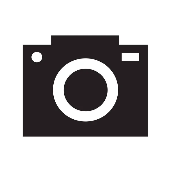 Foto camera pictogram — Stockvector