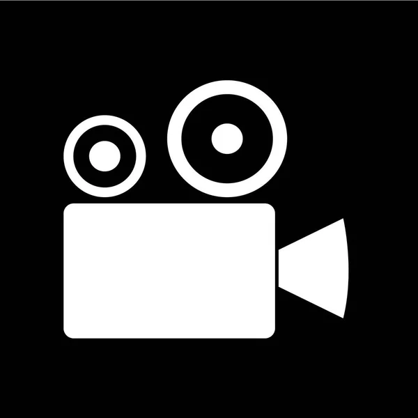 Ícone de câmera de vídeo —  Vetores de Stock