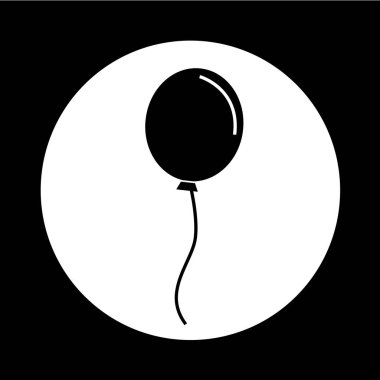 Balon simgesi illüstrasyon tasarım