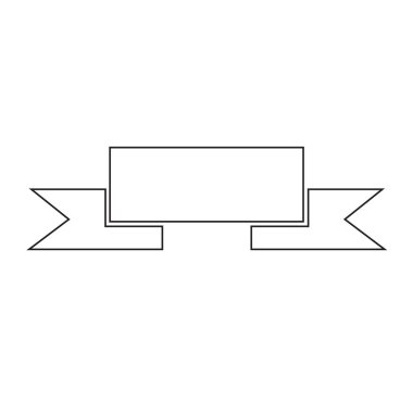 Kurdele simgesi illüstrasyon tasarım