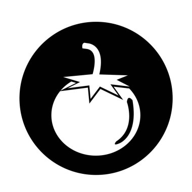 domates simgesi illüstrasyon tasarım