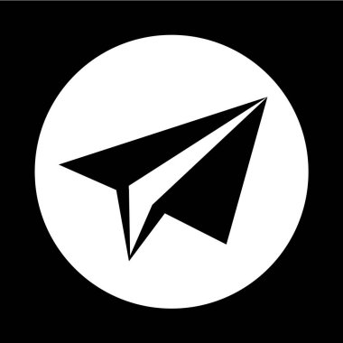 Kağıt Uçak simge tasarlamak Dizayn