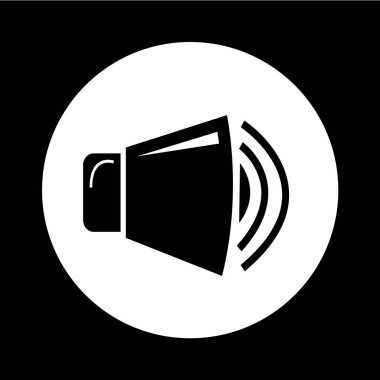 Hoparlör simge tasarlamak Dizayn