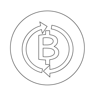 Para Tay Banyosu simgesi illüstrasyon tasarım