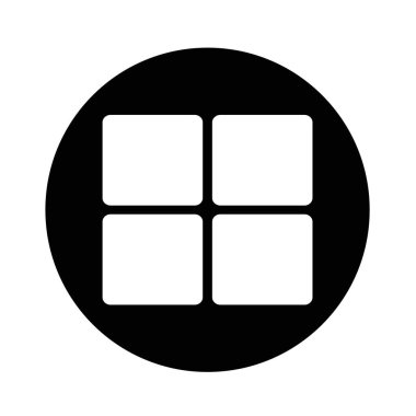 Menü simgesini illüstrasyon tasarımı