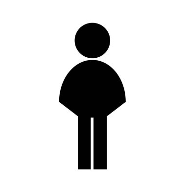 insanlar simge çizimi tasarımı