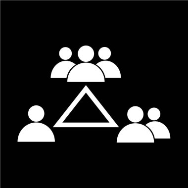 insanlar simge çizimi tasarımı