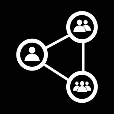 insanlar simge çizimi tasarımı