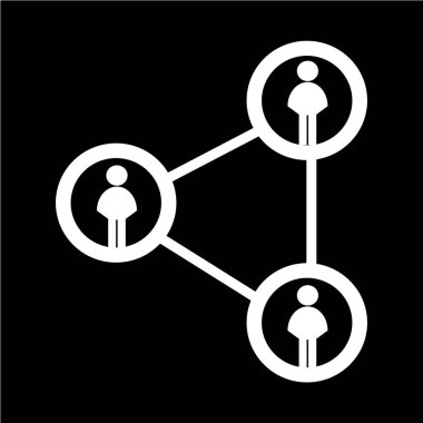 insanlar simge çizimi tasarımı