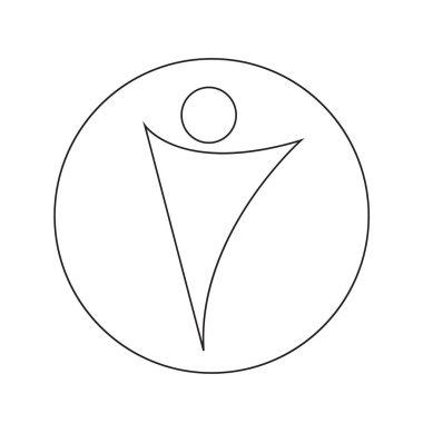 insanlar simge çizimi tasarımı