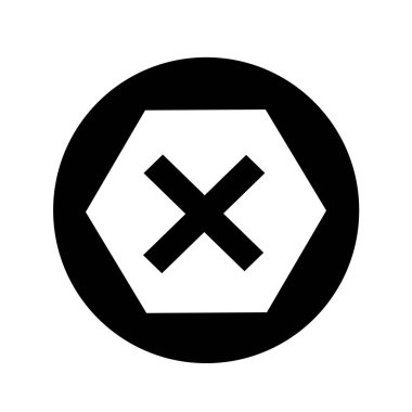 Hata simgesi illüstrasyon tasarım