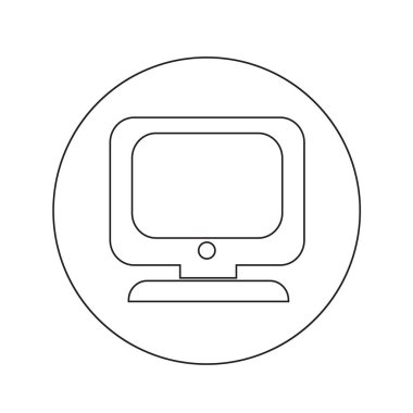 Masaüstü bilgisayar kutsal kişilerin resmi çizim tasarım