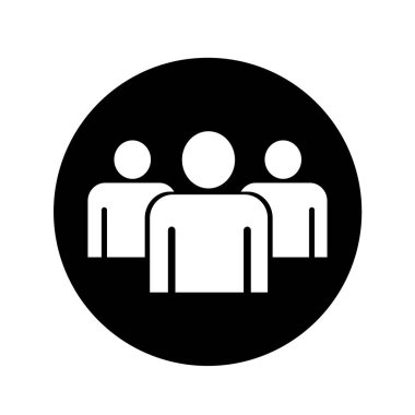 Kullanıcı işareti simgesi illüstrasyon tasarımı