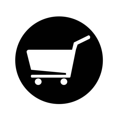 Alışveriş sepeti simge tasarlamak Dizayn