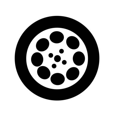 video film simgesi illüstrasyon tasarım