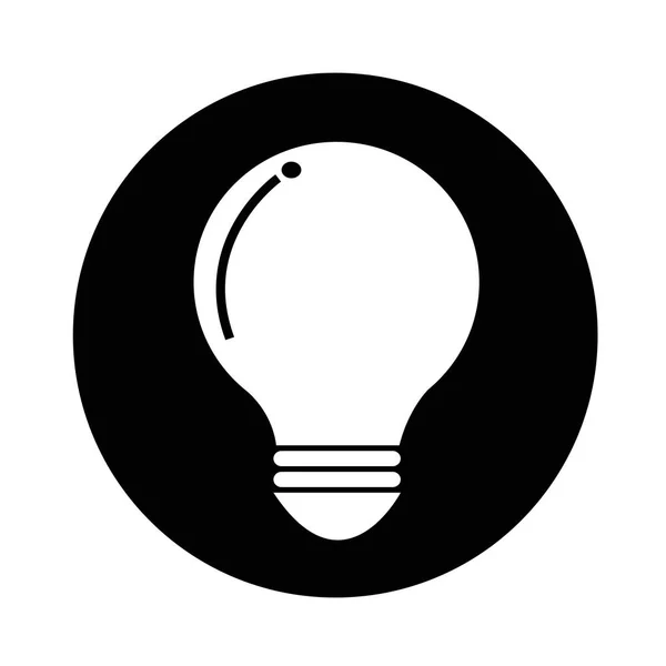 Glühbirne Symbol Illustration Design — Stockvektor