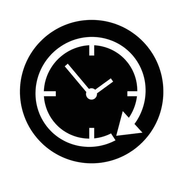 24 timmar ikon illustration design — Stock vektor