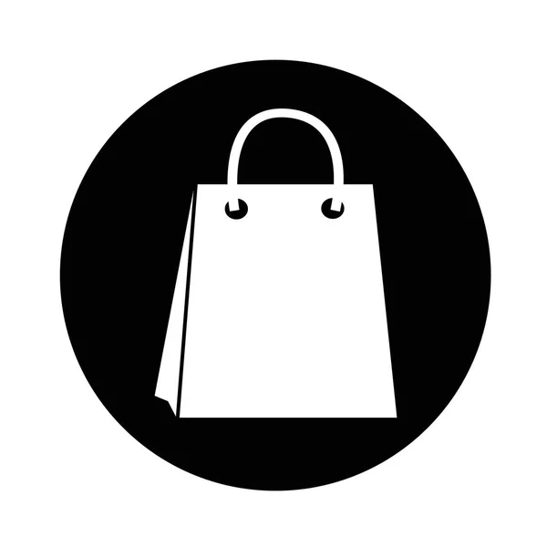 Vente sac à provisions icône illustration design — Image vectorielle