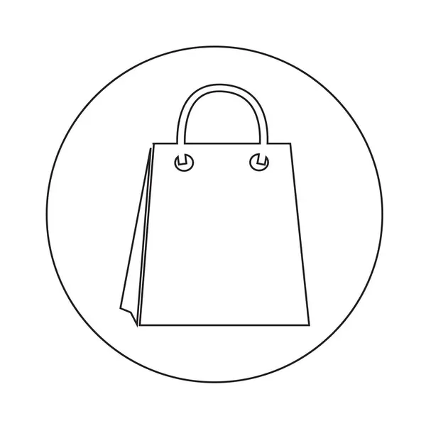Sprzedaż torba na zakupy ikona ilustracja projektu — Wektor stockowy