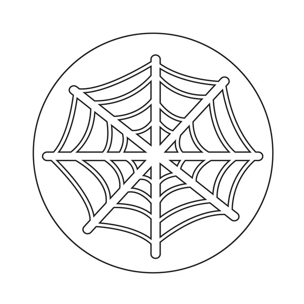 Diseño de ilustración de icono web Spider — Archivo Imágenes Vectoriales