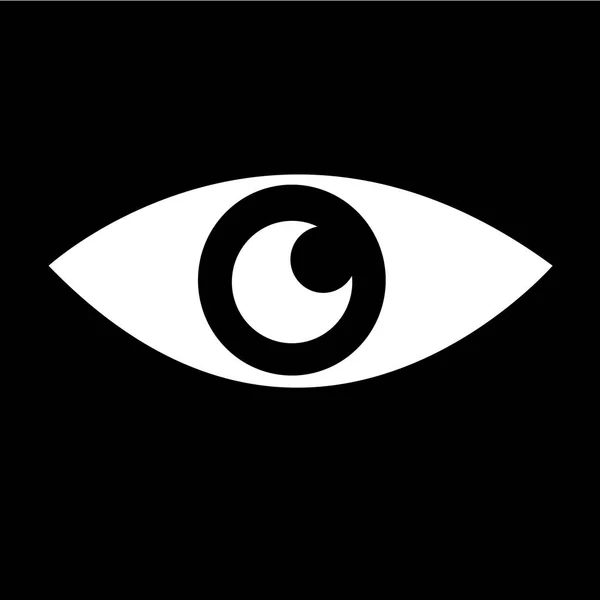 Icono del ojo ilustración diseño — Vector de stock