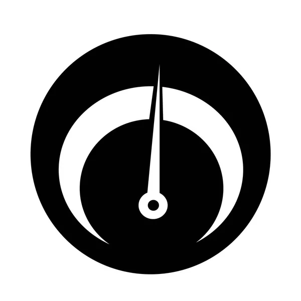 Tachometer icon illustration design — Stock Vector