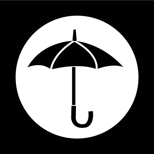 Schirm Ikone Illustration Design — Stockvektor