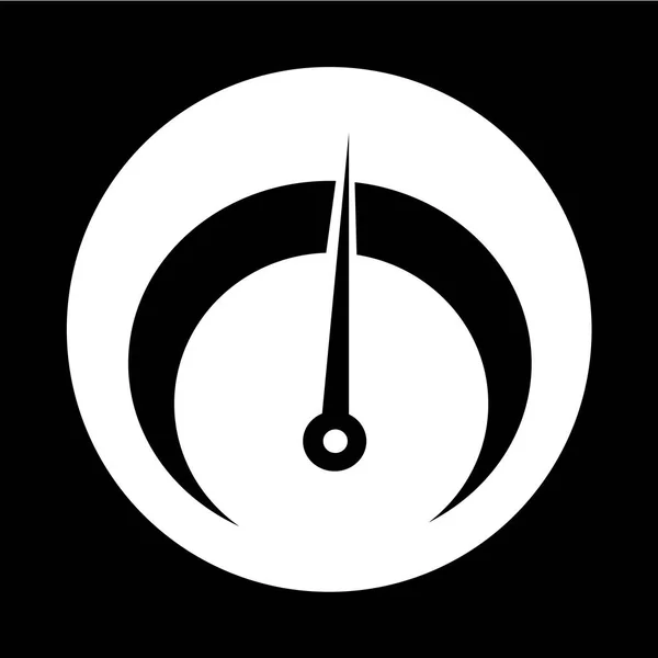 Tachometer icon illustration design — Stock Vector