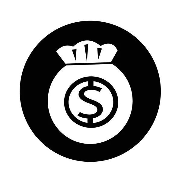 Geld pictogram afbeelding ontwerp — Stockvector