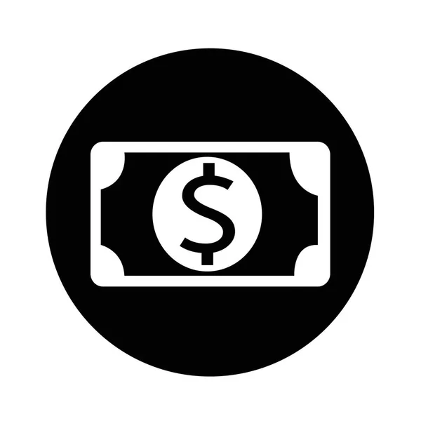 Money icon illustration design — Stock Vector