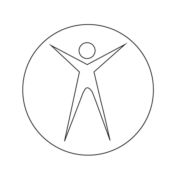 People icon illustration design — Stock Vector