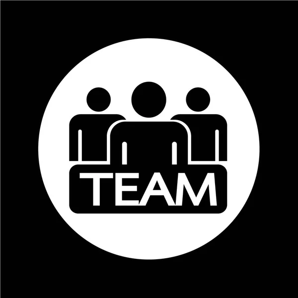 Team icon illustration design — Stock Vector