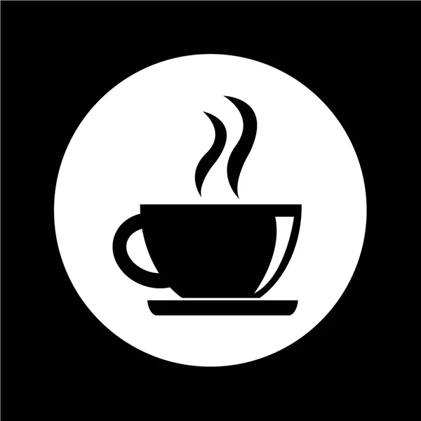 Kawy filiżanka ikona ilustracja projektu — Wektor stockowy