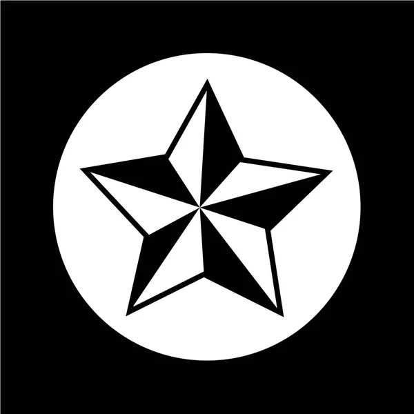 Star Icon Diseño de ilustración — Vector de stock