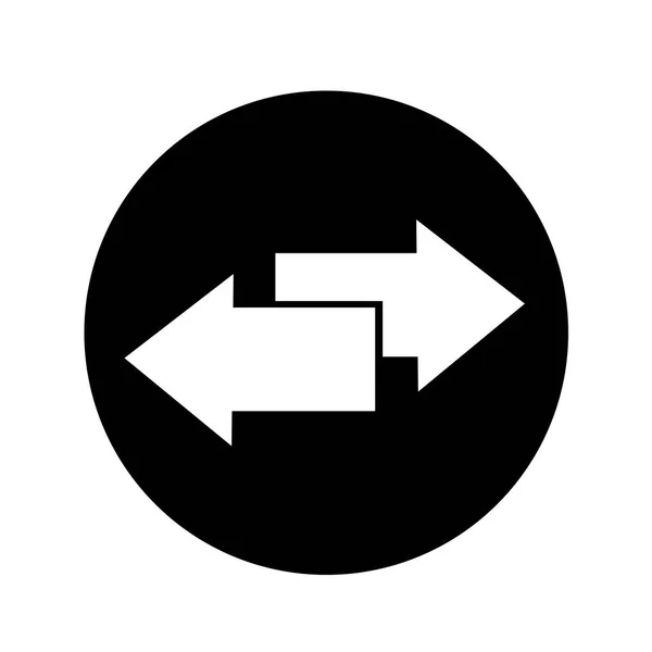 Pijl pictogram afbeelding ontwerp — Stockvector