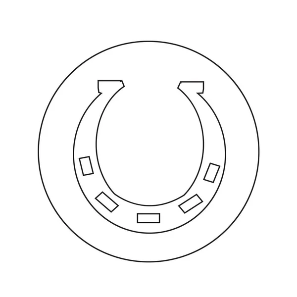 Дизайн иконок подковы — стоковый вектор
