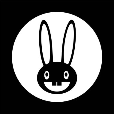 soyut tavşan simgesi