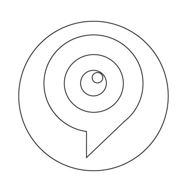 Hedef balonu simgesinin